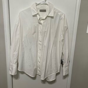NWOT Everlane The Oversized Poplin Shirt